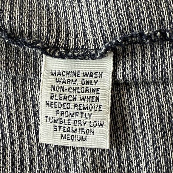 Polo Ralph Lauren Blue White Cotton Short Sleeve Polo Shirt XXL  Houndstooth - Picture 6 of 8